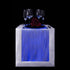 TABLE RUNNER (LUMINOUS FIBER OPTIC FABRIC) - WHITE FULLSTAR